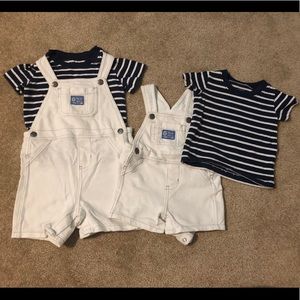 ***TWINNING***  matching boy outfits 9 & 24mo